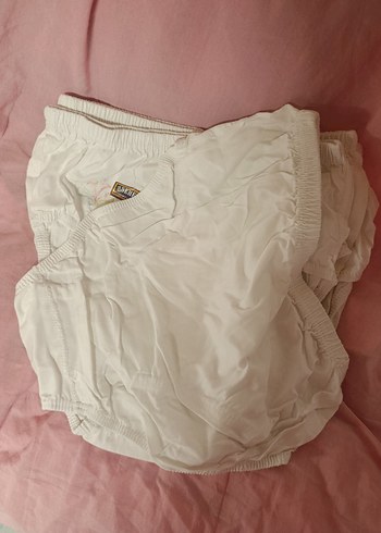 Nakışlı Düğmeli %100 Pamuklu Külot (4 adet) - Görsel 2