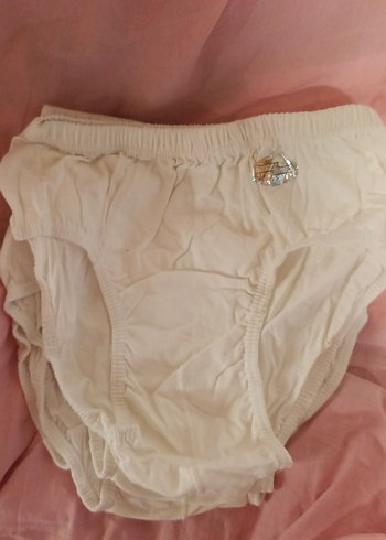 Beyaz Erkek Külotları (%100 pamuk) 4 adet - Görsel 2