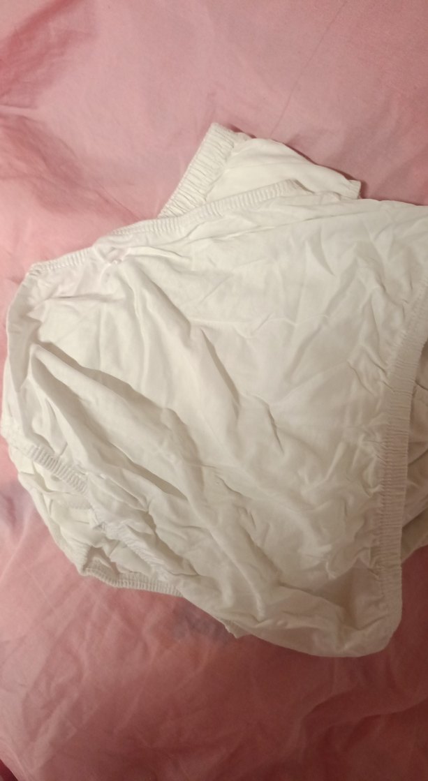 %100 pamuklu kadın külotları 6 adet (L beden) etiketli - Görsel 3