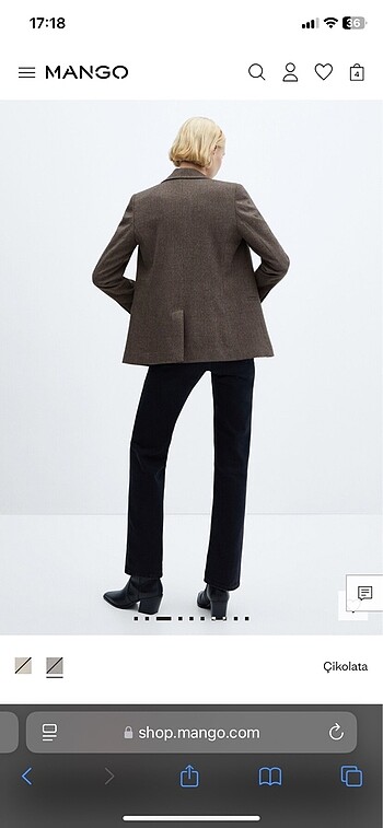 s Beden Mango blazer