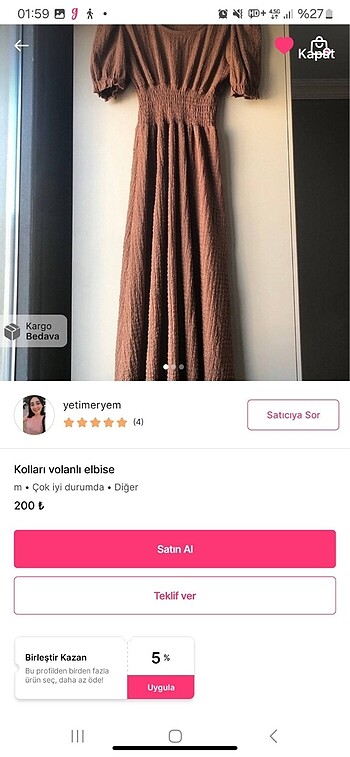 Diğer Toplu elbise