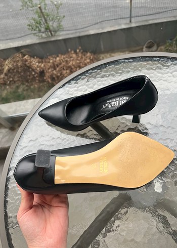38 Beden siyah Renk Siyah Stiletto Topuklu Kadın Ayakkabı