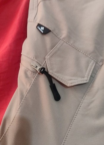 Bej Erkek Kemerli Spor Pantolon - Görsel 5