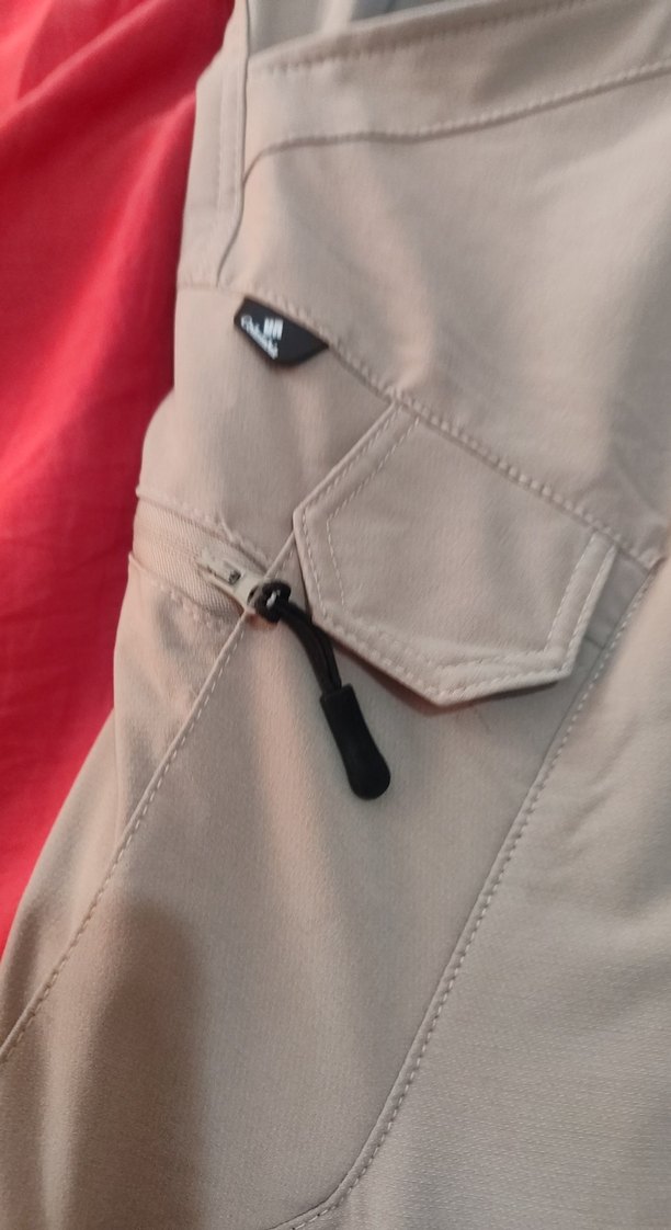 Bej Erkek Kemerli Spor Pantolon - Görsel 5