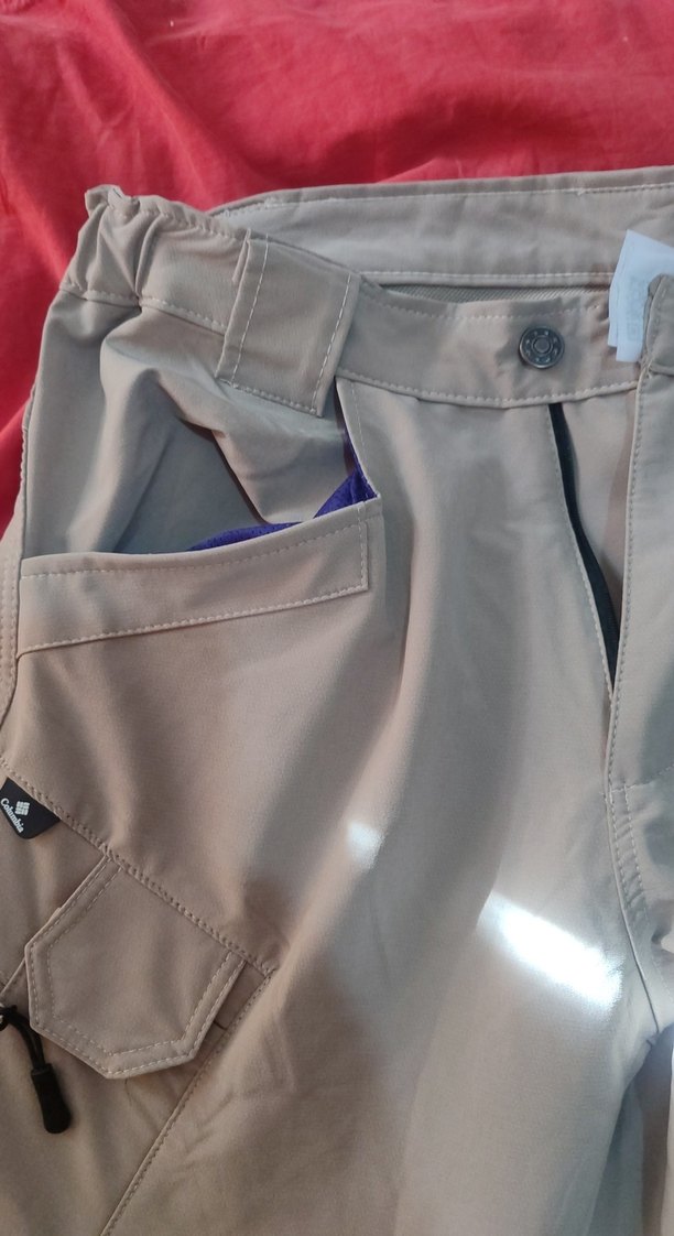 Bej Erkek Kemerli Spor Pantolon - Görsel 3