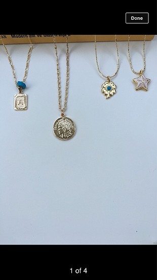 Vintage Gold Kolyeler