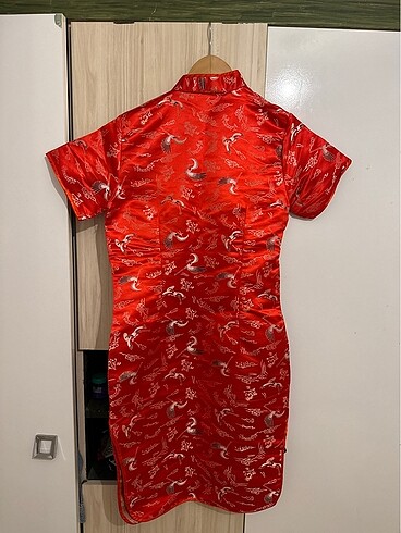 Zara ASYA TARZI MIDI ELBİSE