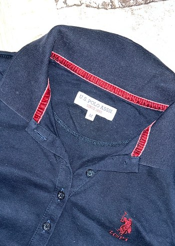 Kadın Lacivert Uzun Kollu Polo Tişört - Görsel 2