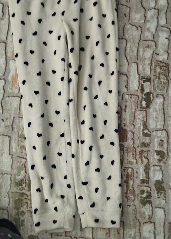 Beyaz Peluş Kedi Temalı Sweatshirt - Görsel 2