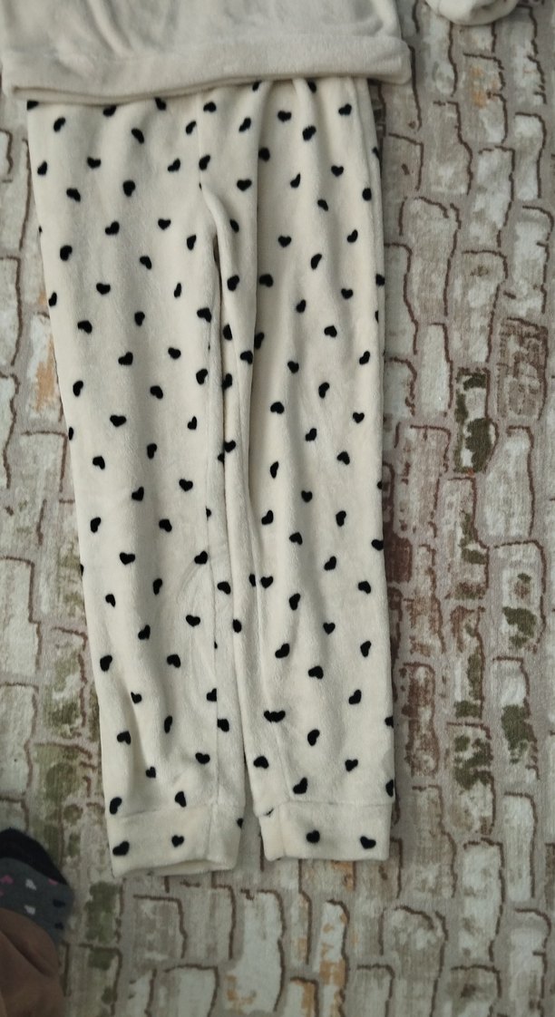 Beyaz Peluş Kedi Temalı Sweatshirt - Görsel 2