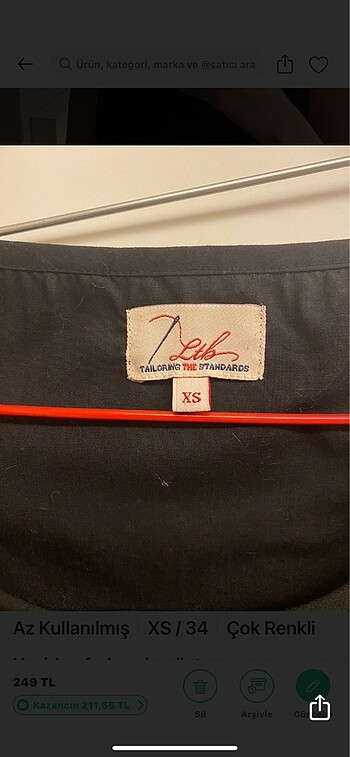 34 Beden çeşitli Renk Ltb jeans elbise