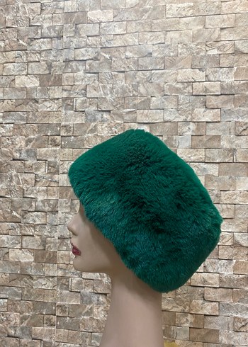 Kürklü kadın şapka - Görsel 8