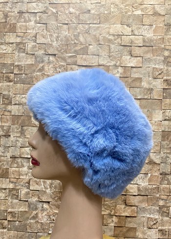 Kürklü kadın şapka - Görsel 3
