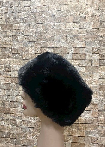 Kürklü kadın şapka - Görsel 6