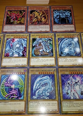  Beden Yugioh TÜRKÇE KARTLAR (HER KART)
