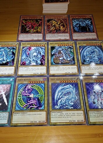  Beden Renk Yugioh TÜRKÇE KARTLAR (HER KART)