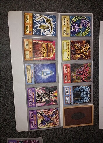 Yugioh anime tipi kartlar