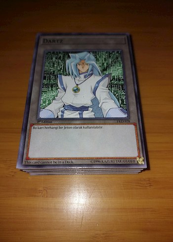  Yugioh Kartları DARTZ Türkçe Destesi (Yugioh Türkçe Kart)