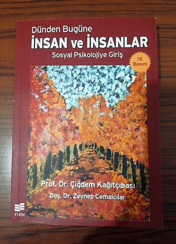 Dünden bugüne insan ve insanlar - çiğdem kağıtçıbaşı 