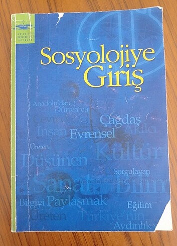 Sosyoloji giriş - Anadolu üniversitesi kitabi