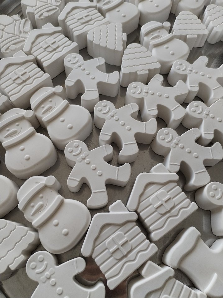 Beyaz Ahşap Oyuncak Figürler - Görsel 4