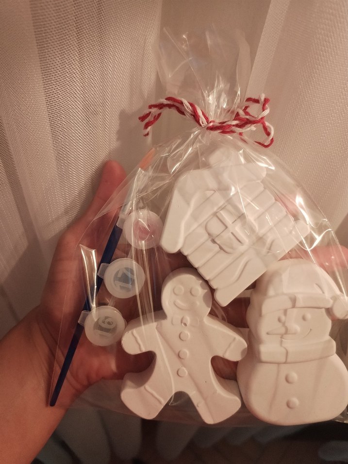 Beyaz Yılbaşı Temalı Süsler Seti - Görsel 2