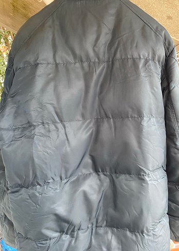 MUDO XL Nefti koyu yeşil Puffer Mont 
İki kol altı arası: 63 cm - Görsel 3