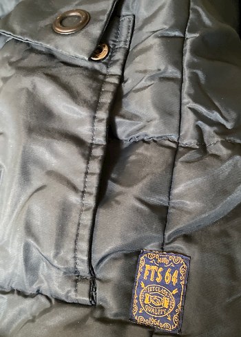 MUDO XL Nefti koyu yeşil Puffer Mont 
İki kol altı arası: 63 cm - Görsel 6