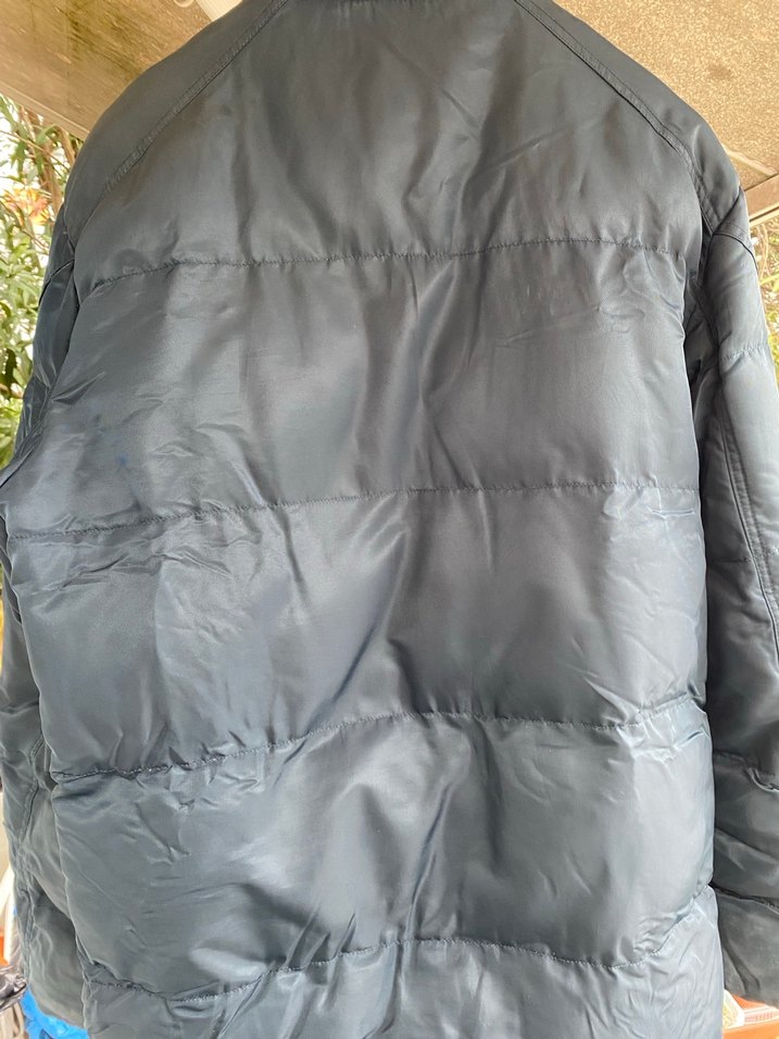 MUDO XL Nefti koyu yeşil Puffer Mont 
İki kol altı arası: 63 cm - Görsel 3