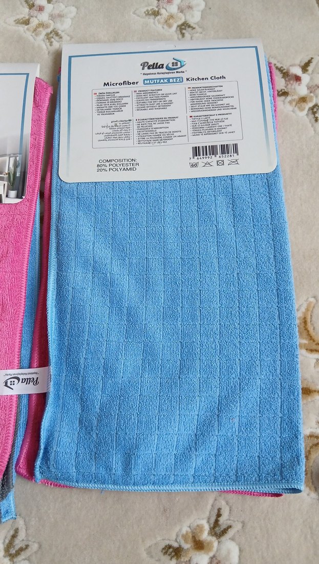 Mikrofiber Mutfak Bezi 3'lü Set - Görsel 4