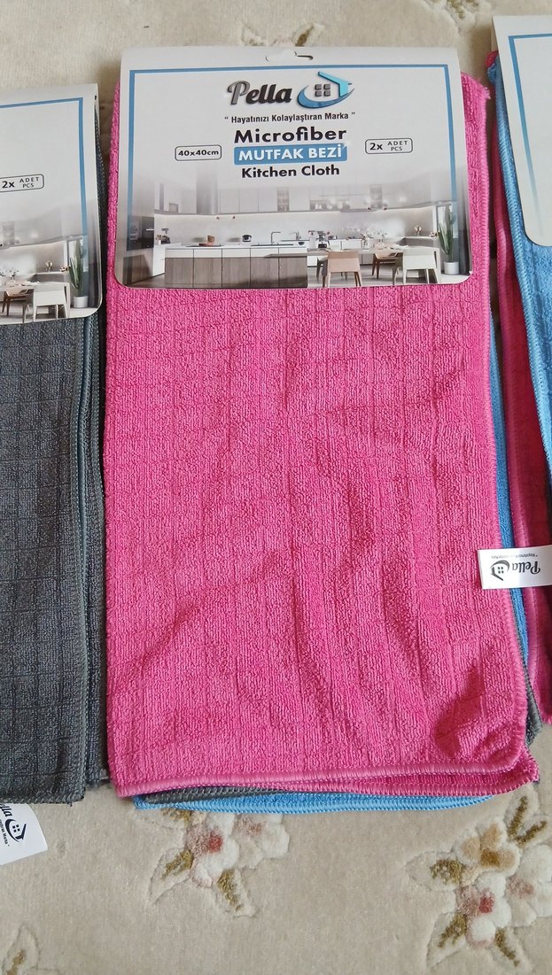 Mikrofiber Mutfak Bezi 3'lü Set - Görsel 3