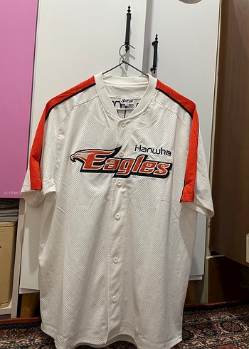 Hanwha Eagles Baskı Detaylı Erkek Tişört