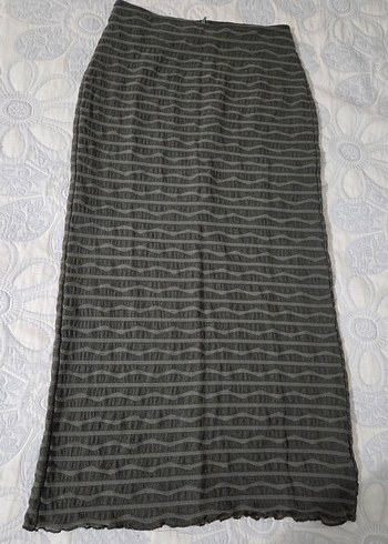 Uzun Kalem Etek Çizgili Astarlı Standart Bel - Görsel 2