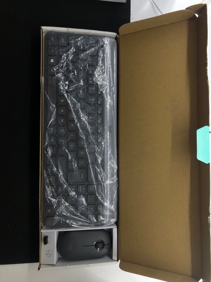 LOGİTECH KLAVYE MOUSE SETİ SIFIR (LOGİTECH SLİM COMBO MK470) - Görsel 2