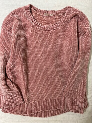 GAP pembe şönil kazak