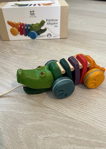 Diğer Şekil eşleştirmeli, ahşap, çekmeli oyuncak