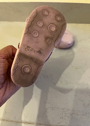 20 Beden pembe Renk Pembe İlk Adım Kız Çocuk Ayakkabısı