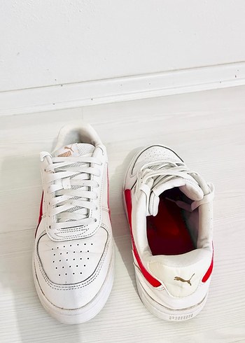 Kırmızı Desenli  Spor Ayakkabı - Görsel 5