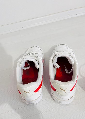 Kırmızı Desenli  Spor Ayakkabı - Görsel 8