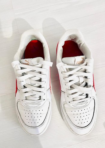 Kırmızı Desenli  Spor Ayakkabı - Görsel 6