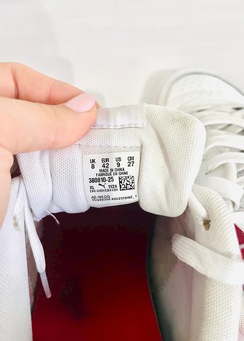 Kırmızı Desenli  Spor Ayakkabı - Görsel 9