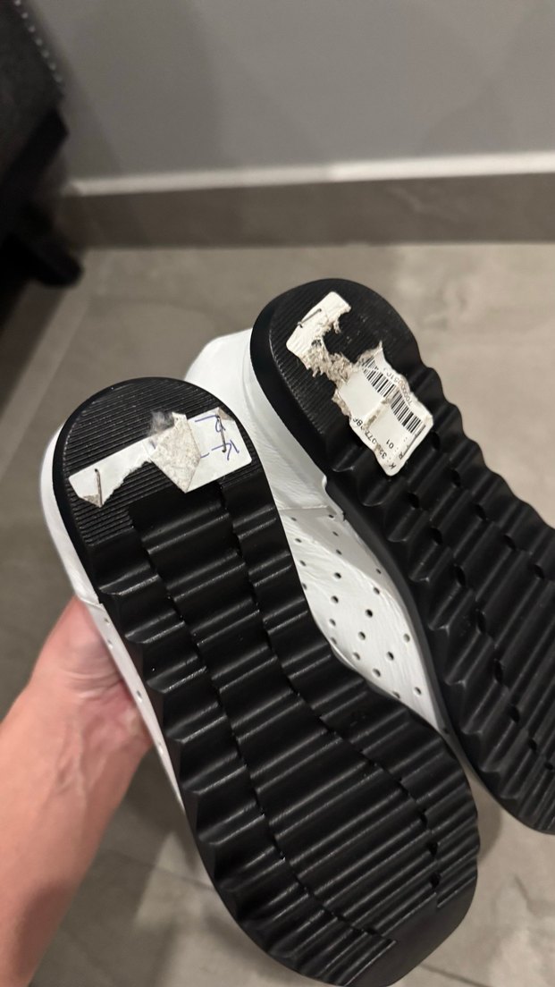 Minimalist Beyaz Stiletto Topuklu Kadın Spor Ayakkabı - Görsel 5