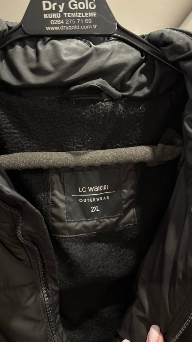 Siyah Midi Boy Erkek Kışlık Mont - Görsel 2