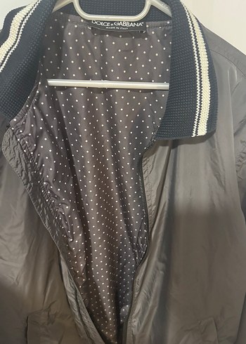 Gri Fermuarlı Erkek Ceket - Görsel 5