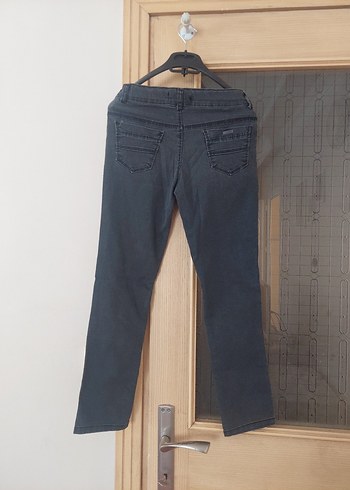 12-13 Yaş Beden gri Renk Gri Erkek çocuk Denim Midi Kot Pantolon