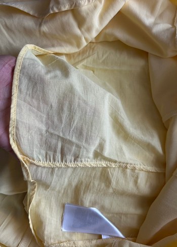 LC Waikiki LCW Sarı Uzun Elbise