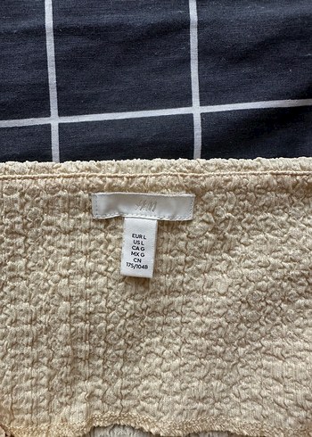 l Beden sarı Renk H&M Açık Sarı Uzun Drapeli Elbise