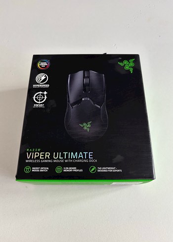 Razer Viper Ultimate Kablosuz Siyah Gaming Mouse