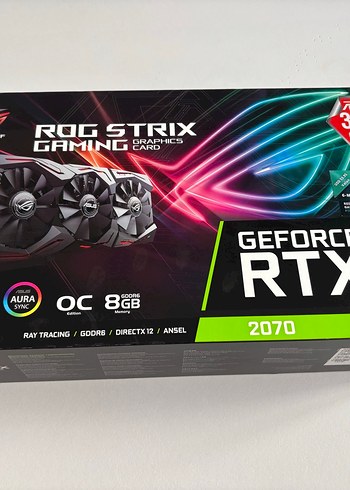 ROG Strix GeForce RTX 2070 8GB OC Ekran Kartı