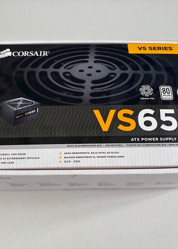 Corsair VS65 ATX Güç Kaynağı 80 Plus
